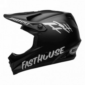 Helm full-9 fus mips fh weiß/schwarz full-face größe 53/55cm - 4