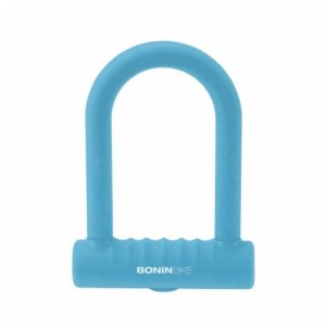 Arch padlock 122 x 170 mm blue silicone coated - 1