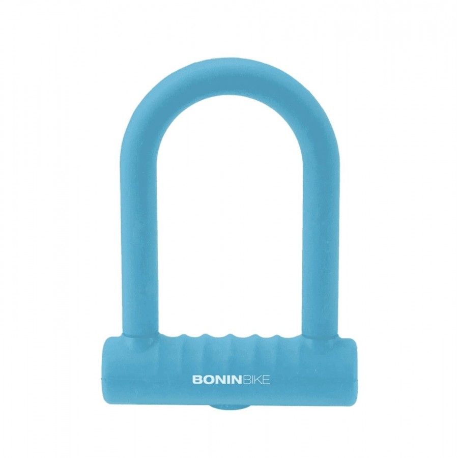 Arch padlock 122 x 170 mm blue silicone coated - 1