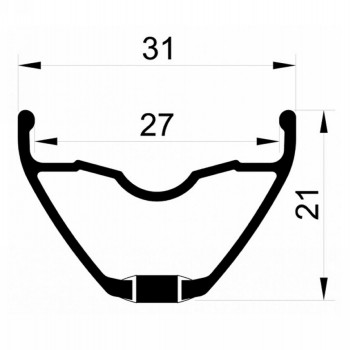 Felge 28/29 "32f remerx rx 2027 tl re - 3