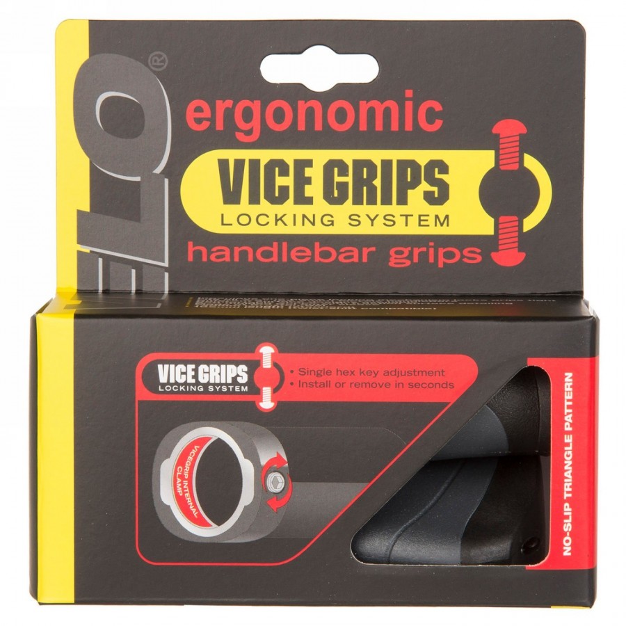 Pair of comfort velo screw grips - d3, with gel, ergonomic shape, in packaging - 3