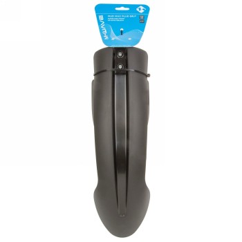 Vr mudguard, m-wave 'mud max qr.f ii', 26'-29', plastic, black, width 110 mm, with clip-on holder for attachment in the - 3