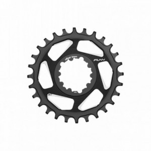 Chainring solo dx 28 teeth in all.7075 cnc black - direct mount-9/12s - 1