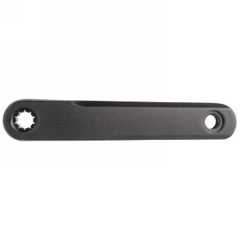 biela, derecha, montaje bni (mini-isis) para motores bosch gen 3 e-bike, aluminio, 170 mm, anodizado negro, 5 mm offset, con - 1