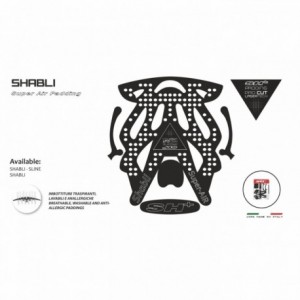 Shabli s-line/x-plod tapicería negra super air - 1
