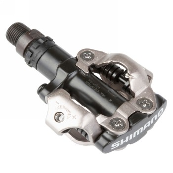 Pédale, shimano (03) pd-m520l spd pedal, black, w/o reflectorw/cleat, ind.pack - 1