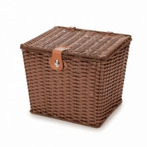 Front basket plasticated with lid - 1