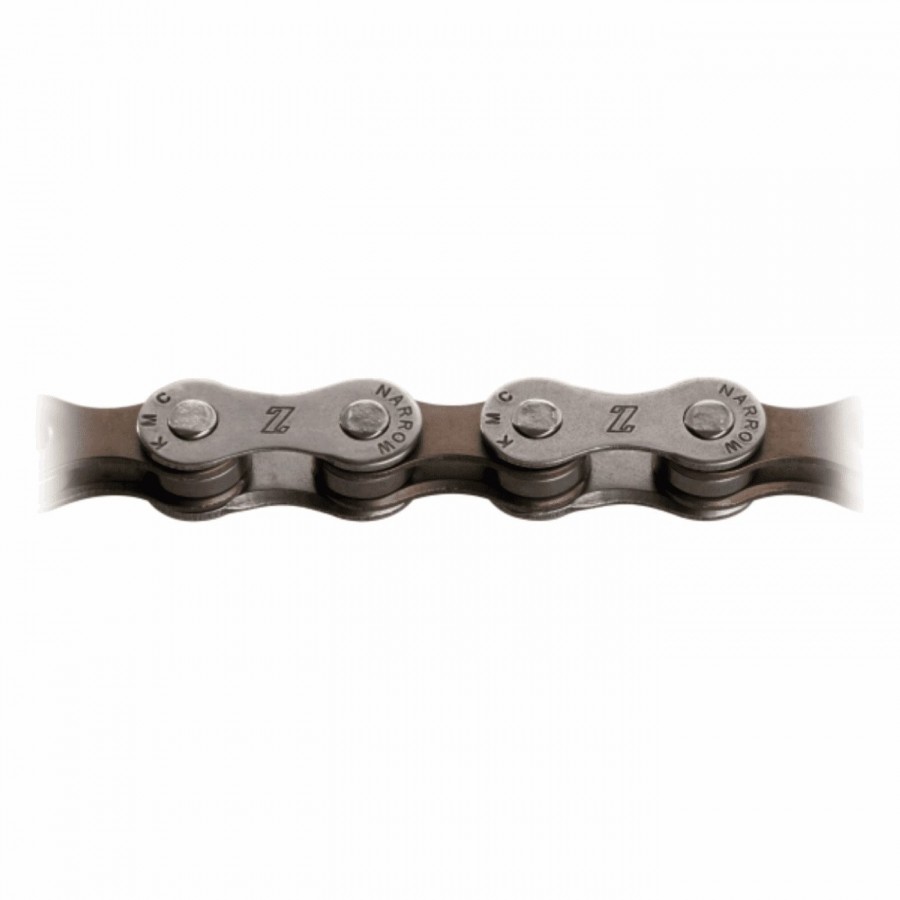 Kmc 1 / 2x3 / 32 z7 chain, 116 links, 7.3mm pin length, silver-bronze - 1