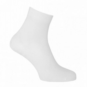 Medium coolmax sport calcetines largo: 13cm blanco talla sm - 1
