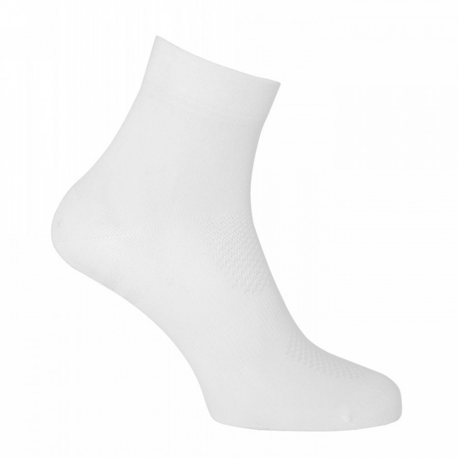 Chaussettes de sport medium coolmax longueur : 13 cm blanc taille sm - 1