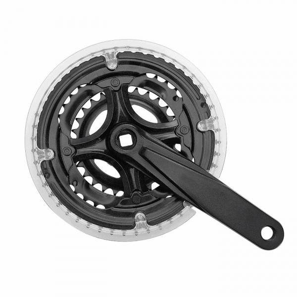 City crankset 3x6/7s 28/38/48 teeth x crank: 170mm black - 1