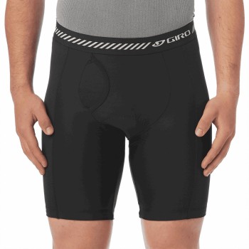 Black short base liner undershorts size S - 3