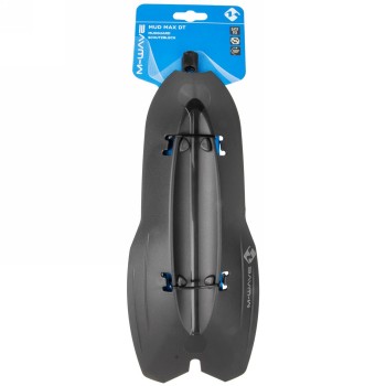 Mudguard m-wave 'mud max dt', black, with 2 rubber straps for mounting on the down tube, on euro hole card - 4