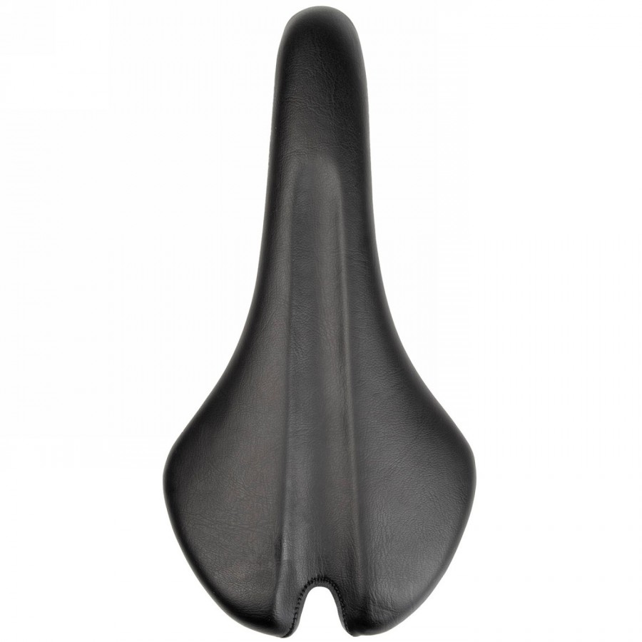 Saddle, ventura asa r1, 280 mm x 142 mm, black, black steel frame, mv - 3