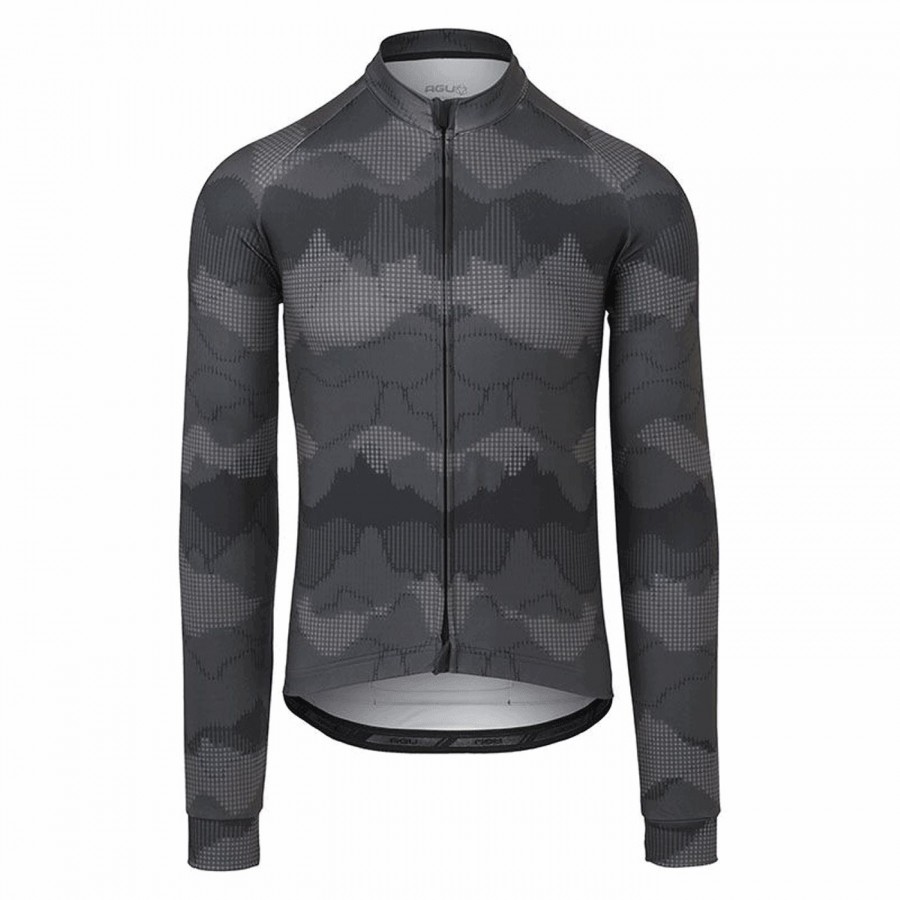 Maillot gravel venture homme off black - manches longues taille m - 1