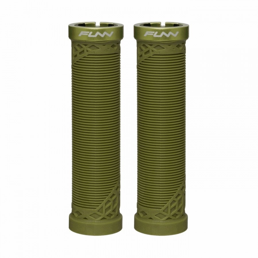Hilt 30 mm sicherungsringgriffe olivgrün mit aluminiumkragen - 1