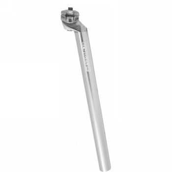 Seatpost mtb alloy 26.2 350mm silver ergotec - 1