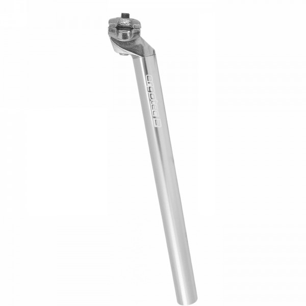 Seatpost mtb alloy 26.2 350mm silver ergotec - 1