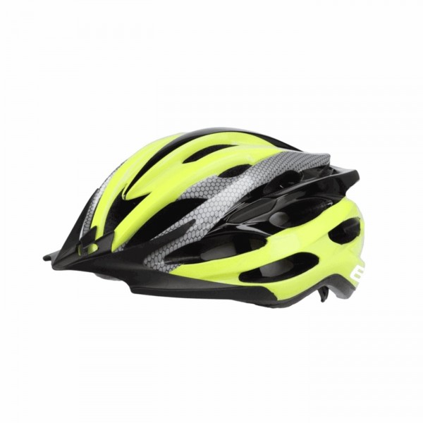 Casco in-mold lima/negro/gris m 54/58 - 1