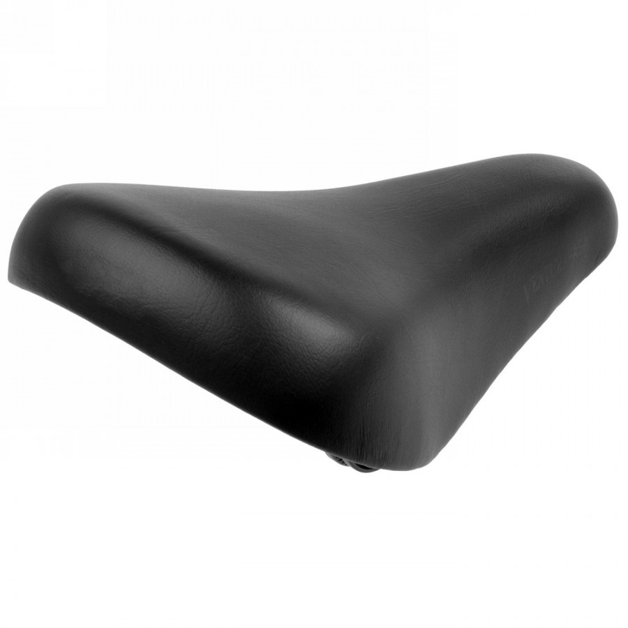 Children's saddle, ventura, for 12' and 16', black, with clamp for seat post, length/width: 210 x 138 mm, mv - 1