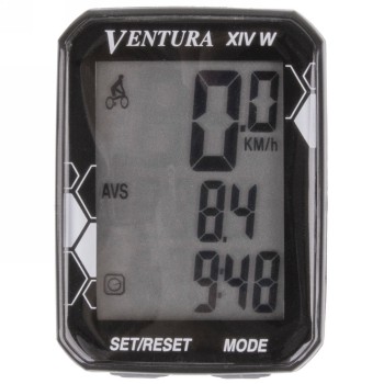 Cyclecomputer ventura xiv w, wireless, 14 functions, in ventura-ek - 1