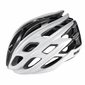 Road helmet for adults gt3000 in-mold shell with conehead technology size m white / black - 1