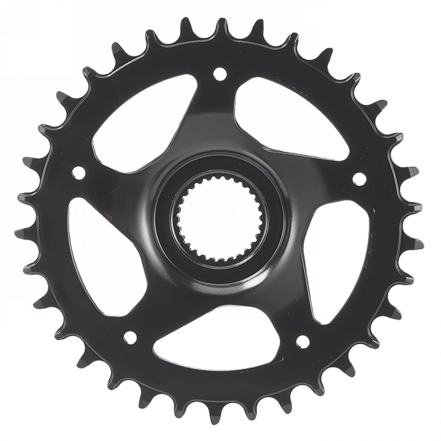 Direct mount e-bike chainring pd-dm-gen4 - narrow wide, steel, 34 teeth, for 1/2' x 3/32' and 11/128', black, for - 1