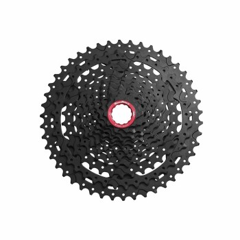 Cassette mtb 11v x 10/46 dientes en aluminio negro - cuerpo sram - 1