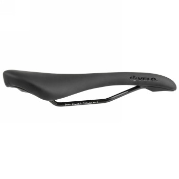 Sattel velo, speedflex basic, 278 x 142 mm, schwarz, schwarzes stahlgestell mit skala, mv - 2