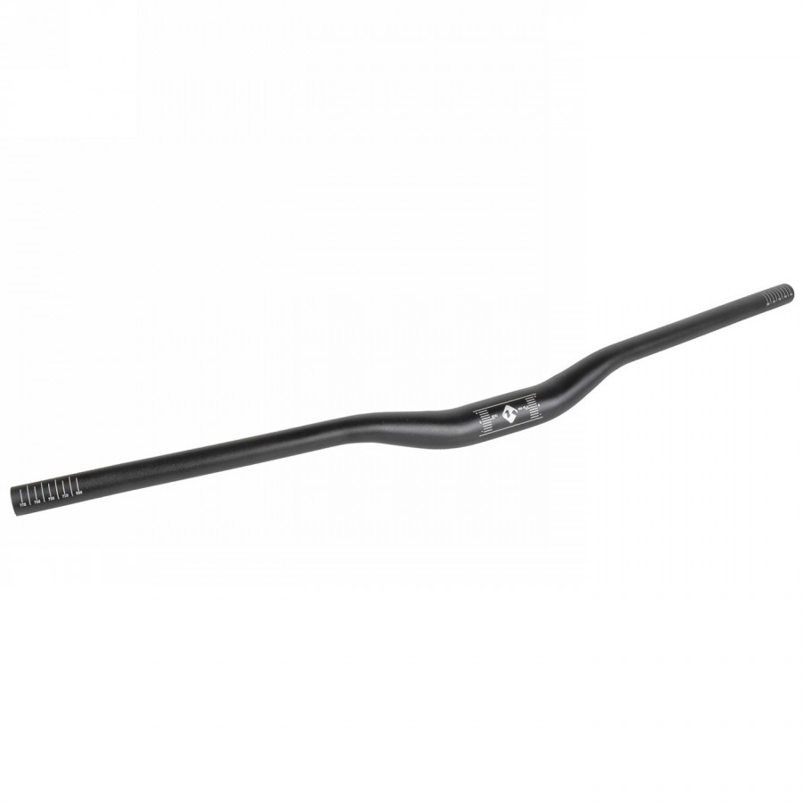 Handlebar, aluminium, butted, anodised black, 780 mm, diameter 35.0 mm, on card - 1