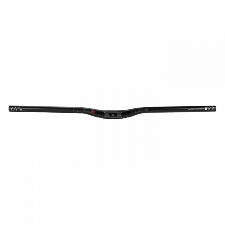 Guidon low riser bar i 31,8 l.780 mm câbles internes - 1