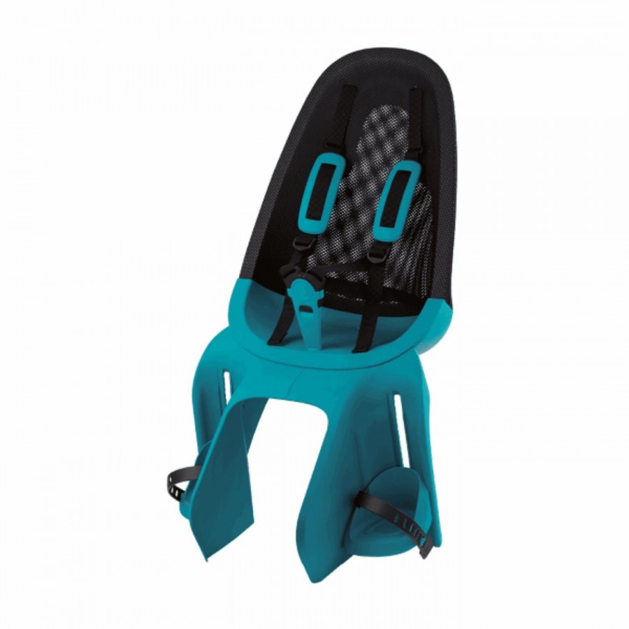 Rear seat air rear to the black / turquoise parcel rack - 1