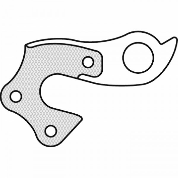 Gh-057 derailleur hanger - 1