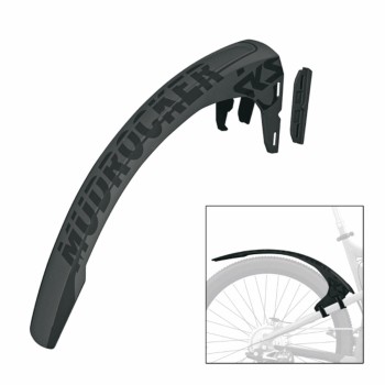 Mudrocker rear fender for 27.5-29 wheels, black color. - 1