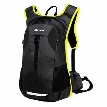 Elbrus sac à dos à eau 46x26cm - 20lt noir/jaune - 1