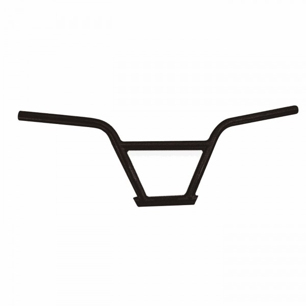 Bmx handlebar 22.2mm x 640mm aluminum black rise: 220mm - 1