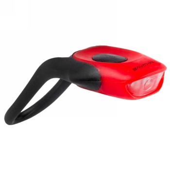 Mini-led-lampe m-wave "cobra", rote led, 2 funktionen, mit batterien, mit schraubenzieher, blisterverpackung, farbig sortiert - 