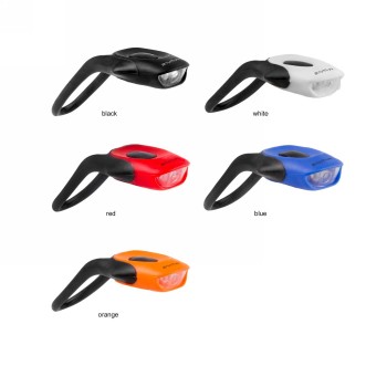 Mini led lamp m-wave 'cobra', red led, 2 functions, with batteries, with screwdriver, blister pack, assorted colours - 7