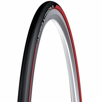 Lithion 3 700x25 tube type performance line tire black/red - 1