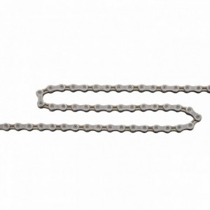 Road tiagra 4601 10v x 116 cadena de eslabones de plata - 1