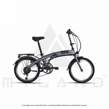 Bici pieghevole h20.1 city u gri 31 my22 - 1 - Pieghevole - 8059796060080