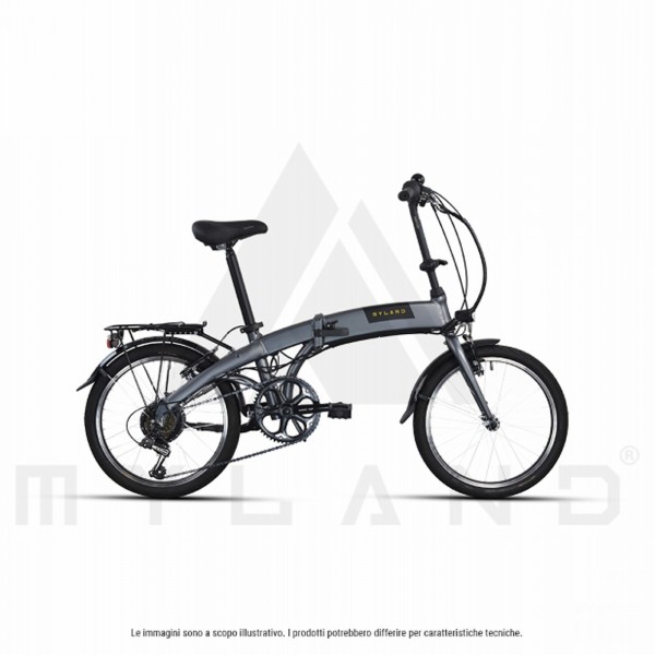 Bici pieghevole h20.1 city u gri 31 my22 - 1 - Pieghevole - 8059796060080