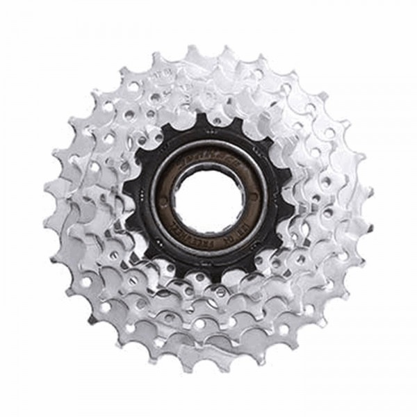 Silver steel 6s x 14/28t threaded freewheel - 1