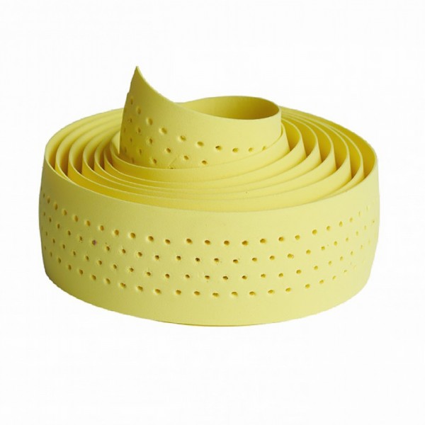 NABICO GAVIA PERFORATED 2.5 MM YELLOW HANDLEBAR TAPES - 1