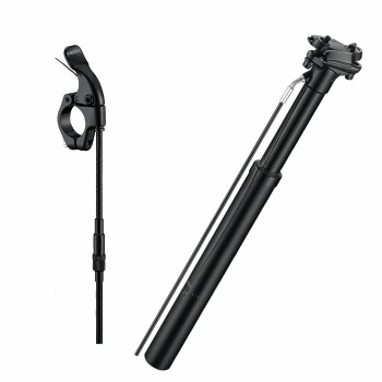 Telescopic seatpost 31.6mm x travel: 100mm - external cable - 1