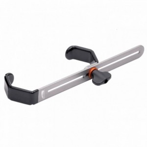 Front wheel locking support for maintenance silver - 1