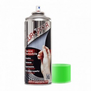Kawasaki green wrapper removable paint can 400 ml - 1