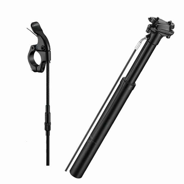 Telescopic seatpost 30.9mm x travel: 125mm - external cable - 1