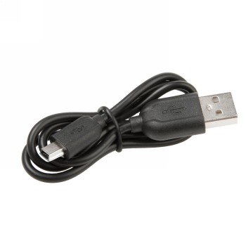 fanale posteriore usb, m-wave 'apollon mini a usb', alloggiamento in alluminio nero, lente rossa a led 1x0,5w, in confezione bli