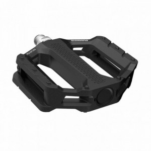 Pd-ef202 mtb pedal in black aluminum - flat connection - 1